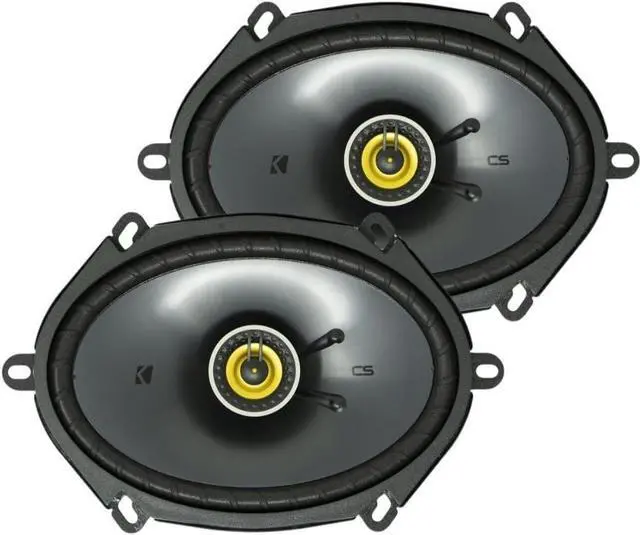 Main image of CS Series CSC68 6 x 8 Inch Car Audio System Speaker, Black (2 Pack)