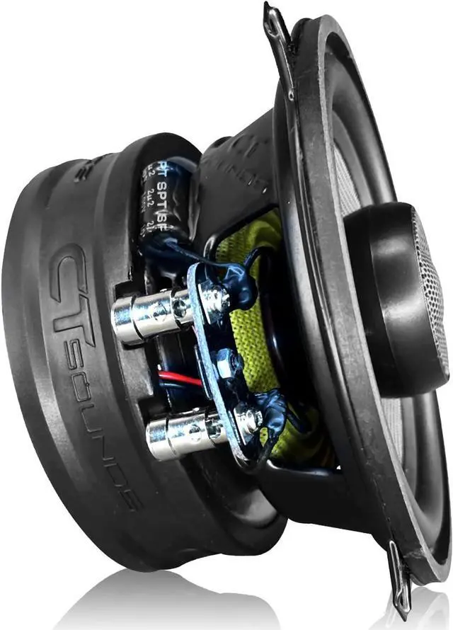 Alt view image 5 of 6 - Meso 5.25 280 Watt 2-Way Premium Coaxial Car Speakers, Pair