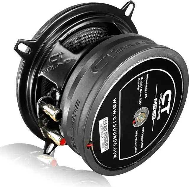 Alt view image 4 of 6 - Meso 5.25 280 Watt 2-Way Premium Coaxial Car Speakers, Pair