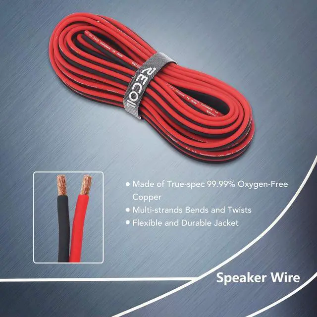 Alt view image 3 of 7 - PCK4 True 4 Gauge 99.99% Oxygen Free Copper Complete Amplifier Wiring Kits