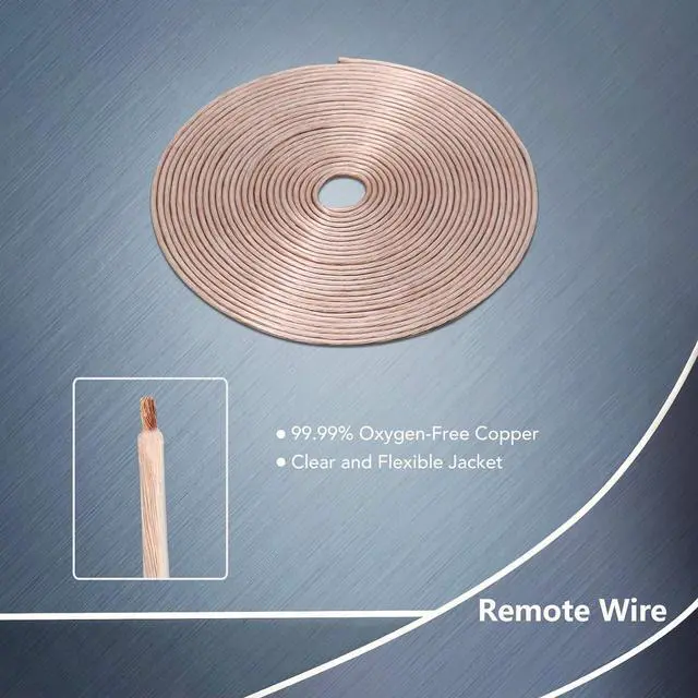 Alt view image 4 of 7 - PCK4 True 4 Gauge 99.99% Oxygen Free Copper Complete Amplifier Wiring Kits