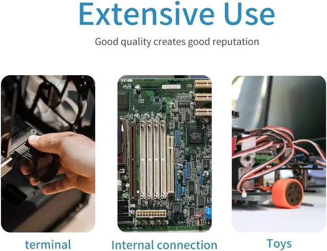 Alt view image 5 of 6 - BNTECHGO 30 Gauge Silicone Ribbon Cable Flexible 2P Black 100 ft Flat Cable 30 AWG Stranded Tinned Copper Wire