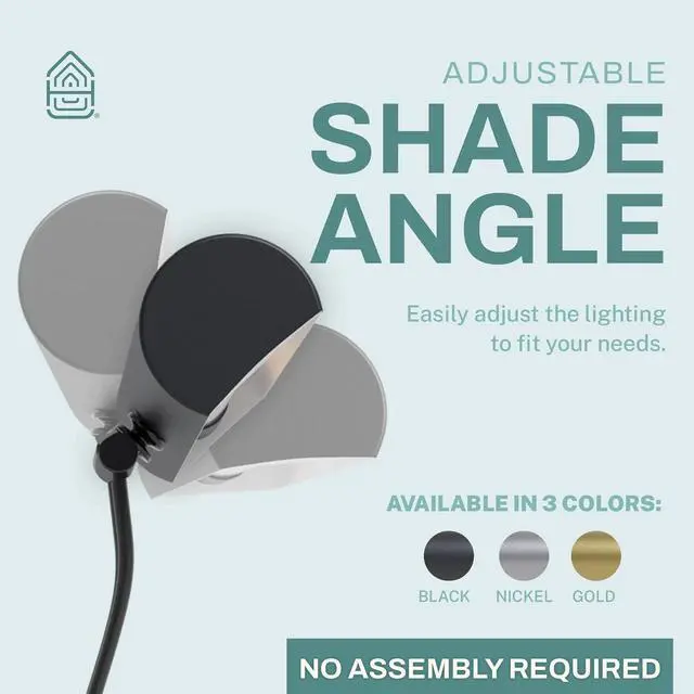 Alt view image 5 of 7 - Classic Antique Retro Adjustable Leaning Piano Lamp Banker Desk Light with LED Bulb Included (Matte Black)