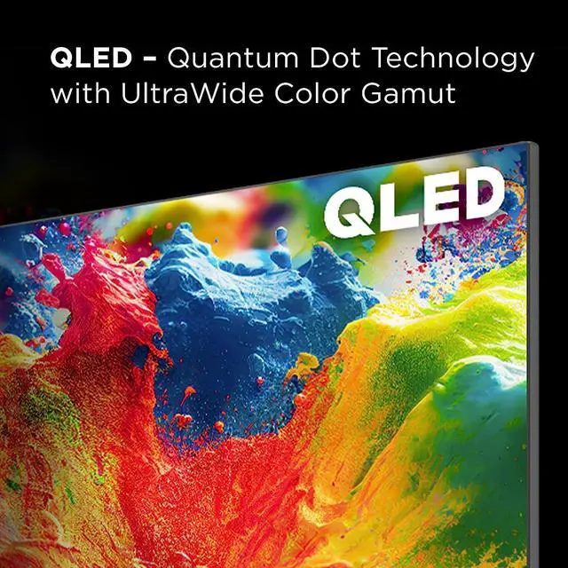 Alt view image 4 of 7 - 65-Inch Q6 QLED 4K Smart TV with Fire TV (65Q650F, 2023 Model) Dolby Vision, Dolby Atmos, HDR Pro+, Voice Remote with Alexa, Streaming UHD Television