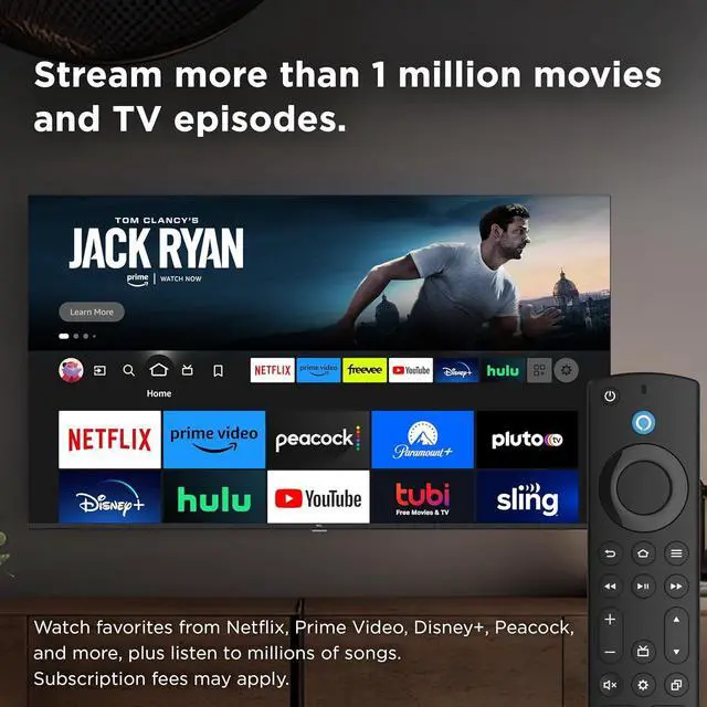 Alt view image 7 of 7 - 65-Inch Q6 QLED 4K Smart TV with Fire TV (65Q650F, 2023 Model) Dolby Vision, Dolby Atmos, HDR Pro+, Voice Remote with Alexa, Streaming UHD Television