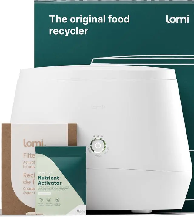 Main image of Kitchen Composter, 3L, Worlds First Smart Waste Home Food Upcycler, Turn Waste into Natural Fertilizer with a Single Button, Indoor compost, Electric Kitchen Food Recycler (45 Cycles)