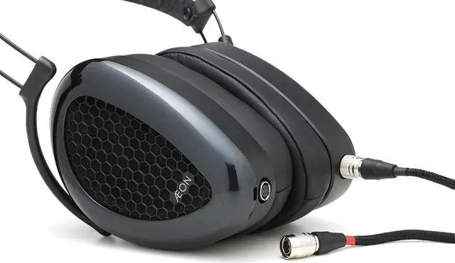 Alt view image 2 of 7 - + Dan Clark Audio Aeon Planar Magnetic Headphones - Open-Back, Over Ear, Audiophile (Aeon Open X), Blue/Black