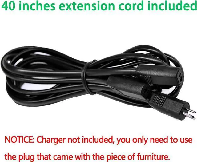 Alt view image 2 of 7 - Battery Pack for Reclining Furniture 2500mAh Universal Wireless Recliner Battery Pack Rechargeable for Electric Recliner, Couch, Sofas, Lift Chairs Fits Furniture with 2-Pin Connection