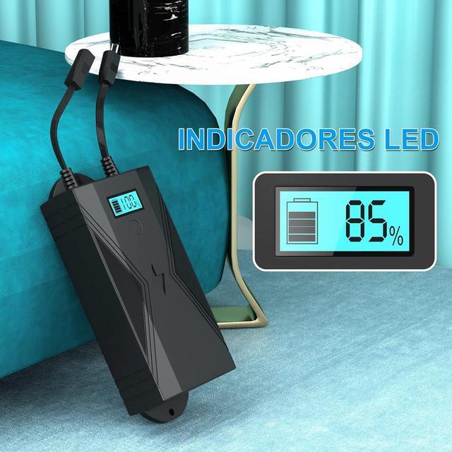 Alt view image 3 of 5 - Battery Pack for Reclining Furniture- 2500mAh Power Recliner Battery Pack Rechargeable, Universal Furniture Battery Pack with 2-Pin Electric Connection for Lift Chairs Sofas- Power Supply