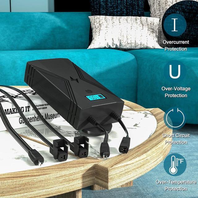 Alt view image 4 of 5 - Battery Pack for Reclining Furniture- 2500mAh Power Recliner Battery Pack Rechargeable, Universal Furniture Battery Pack with 2-Pin Electric Connection for Lift Chairs Sofas- Power Supply