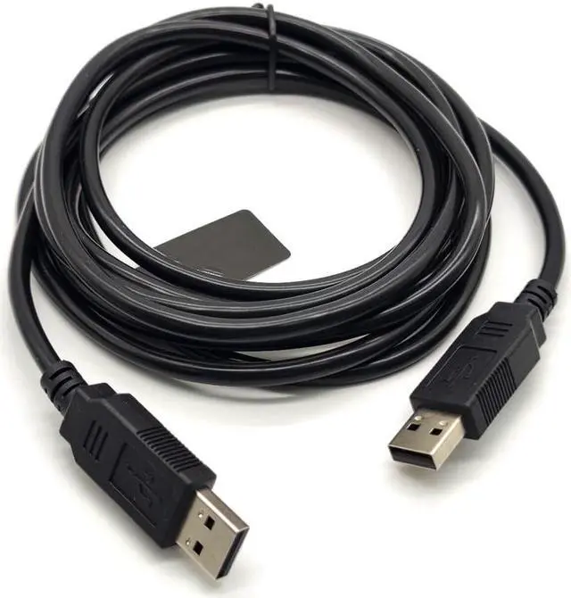 Alt view image 6 of 7 - USB 2.0 Male to USB 2.0 Male with FT232R Chipset Null Modem Cable for PC to PC Data Transfering Communication 2.5Meter