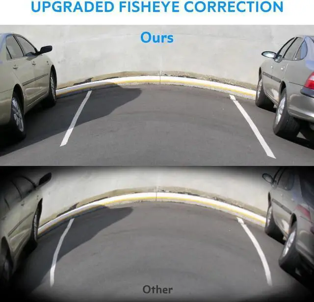 Alt view image 3 of 7 - CAM7 Pro Backup Camera, IP69K Waterproof and Fisheye Correction 1080P HD Clear Rear/Front View Reverse Camera, 180°Super Wide Angle Back up Camera for Cars,Truck,Camper,Van