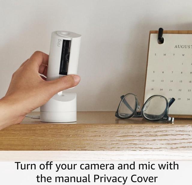 Alt view image 5 of 7 - Ring Pan-Tilt Indoor Cam | See all around with 360° pan coverage, HD video, plus Two-Way Talk (2024 release) | Black