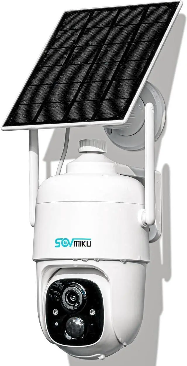 Main image of 2CQ1 AI 2K Solar Security Camera Wireless Outdoor, Battery Powered,Two Way Audio,Motion Detection, 360° View,Easy to Setup,Color Night Vision,Audible Flashlight Siren,180 Days Exchange Policy
