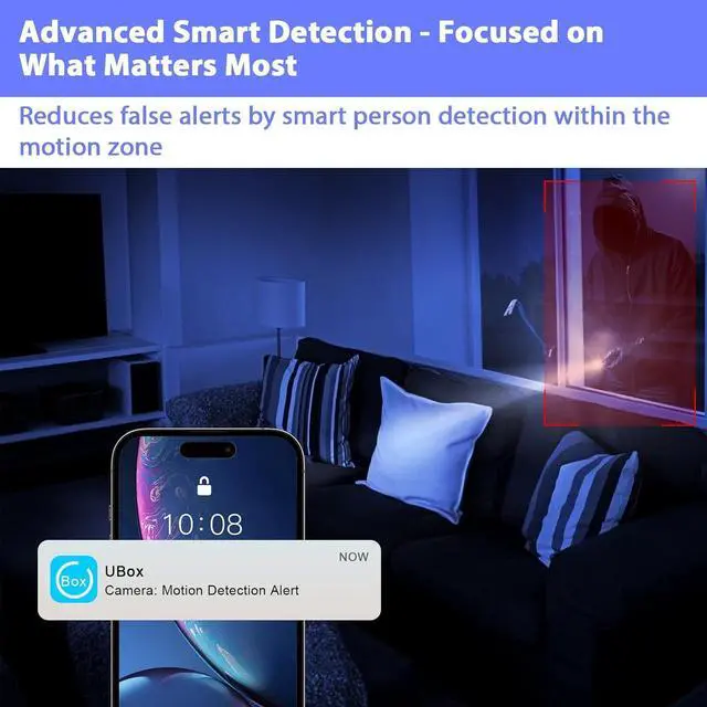 Alt view image 4 of 7 - Dual Lens 4G LTE Cellular Security Camera,Wireless Camera No Internet Needed,2K Portable Camera Security Indoor,6X Hybrid Digital Zoom,15 Day Standby,No WiFi,Smart AI Detection,Night Vision