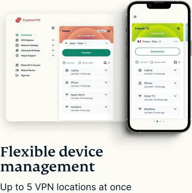 Alt view image 2 of 7 - Portable Wi-Fi 6 VPN Router | Protect Unlimited Devices | Free 30-Day ExpressVPN Trial | (U.S. & Canada Version)
