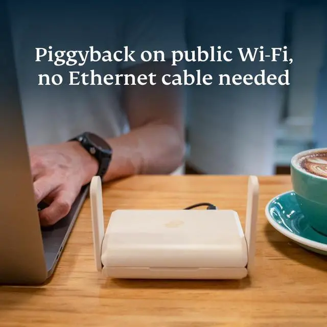 Alt view image 5 of 7 - Portable Wi-Fi 6 VPN Router | Protect Unlimited Devices | Free 30-Day ExpressVPN Trial | (U.S. & Canada Version)