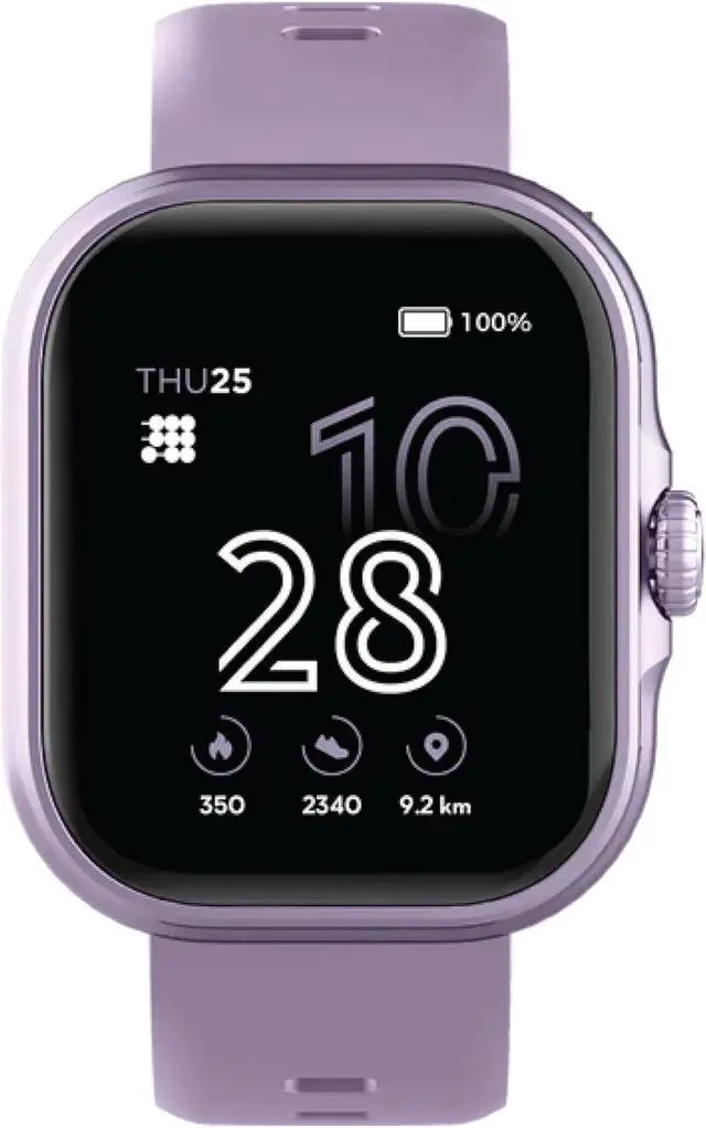 Main image of Smartwatch/Fitness Tracker with 1.84" Touch AMOLED Screen, Bluetooth Calling, 60+ Sports, Blood Oxygen, Heart Rate, Stress and Sleep Monitor, Waterproof, Step Counter for Men and Women
