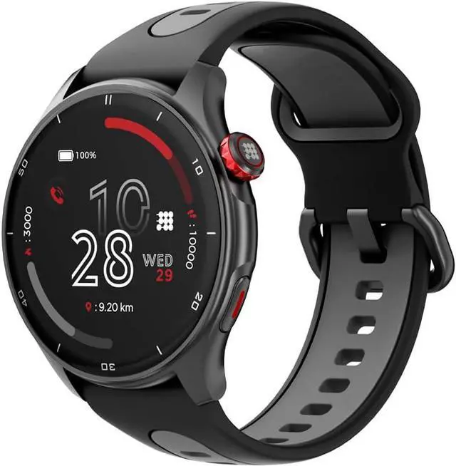 Alt view image 3 of 6 - Smartwatch/Fitness Tracker with 1.43" Touch AMOLED Screen, Bluetooth Call, Built in GPS, 60+ Sports, Blood Oxygen, Heart Rate, Stress/Sleep Monitor, Waterproof, Step Counter, Compass