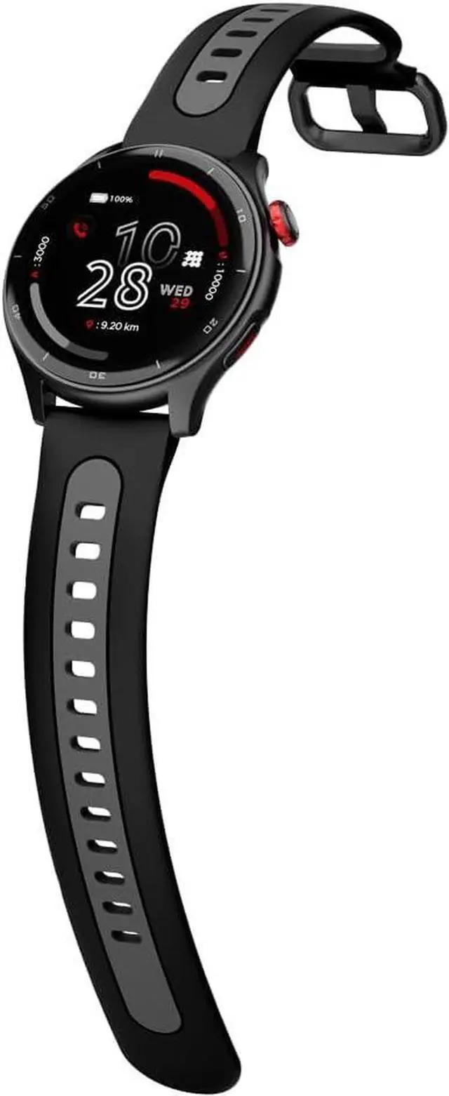 Alt view image 5 of 6 - Smartwatch/Fitness Tracker with 1.43" Touch AMOLED Screen, Bluetooth Call, Built in GPS, 60+ Sports, Blood Oxygen, Heart Rate, Stress/Sleep Monitor, Waterproof, Step Counter, Compass