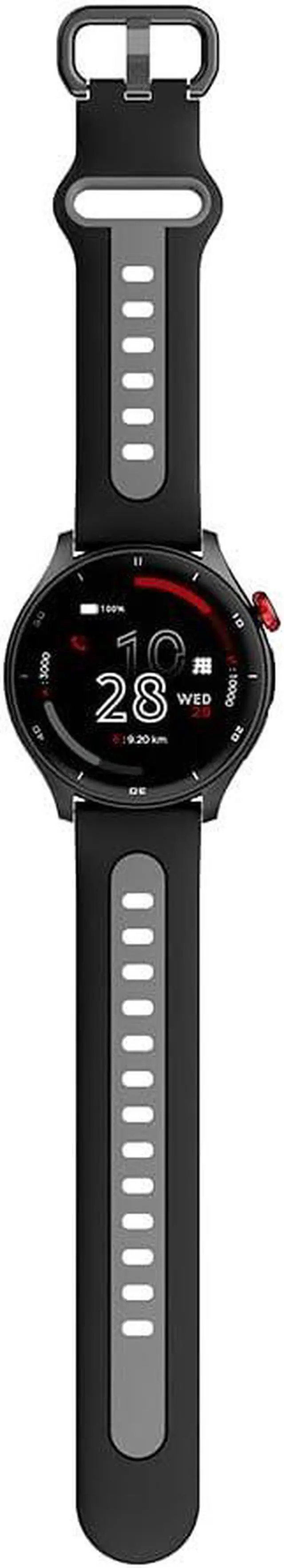 Alt view image 6 of 6 - Smartwatch/Fitness Tracker with 1.43" Touch AMOLED Screen, Bluetooth Call, Built in GPS, 60+ Sports, Blood Oxygen, Heart Rate, Stress/Sleep Monitor, Waterproof, Step Counter, Compass