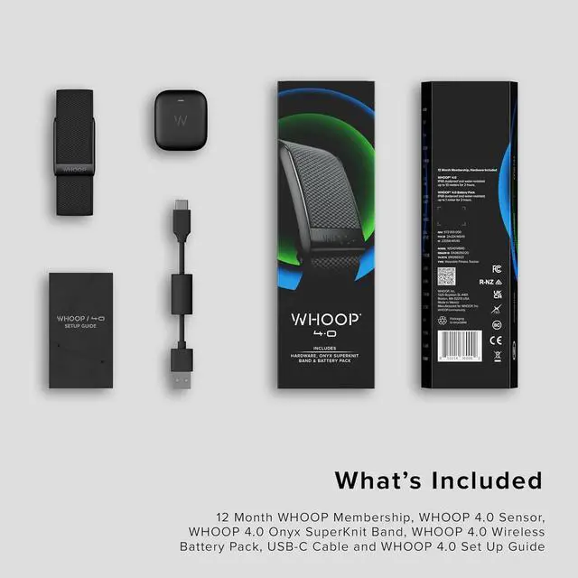 Alt view image 2 of 6 - 4.0 with 12 Month Subscription  Wearable Health, Fitness & Activity Tracker  Continuous Monitoring, Performance Optimization, Heart Rate Tracking  Improve Sleep, Strain, Recovery, Wellness