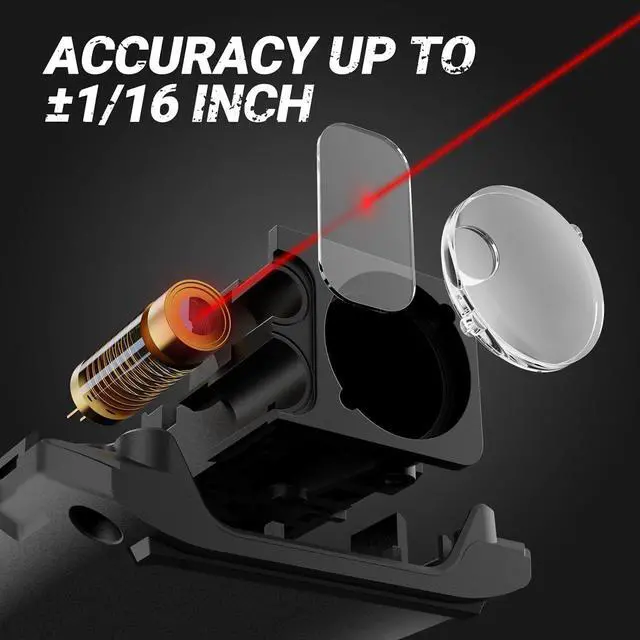 Alt view image 4 of 6 - G2 Laser Measurement Tool 330FT (Ft/in/M/Ft+in) with Angle Sensor, Laser Measuring Tool with Pocket Clip, Distance Area Volume Measure and Pythagoras, ±1/16 in Accuracy
