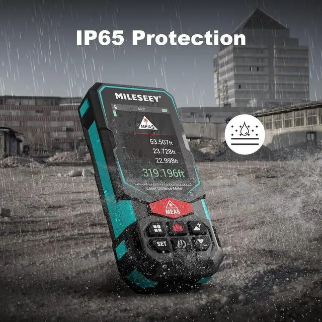 Alt view image 7 of 7 - 330Ft Laser Distance Meter, Rechargeable Multifunctional Laser Measurement Tool with Pointfinder Camera,P2P Technology, Perfect for Outdoor Long-Range Measuring (App Version)