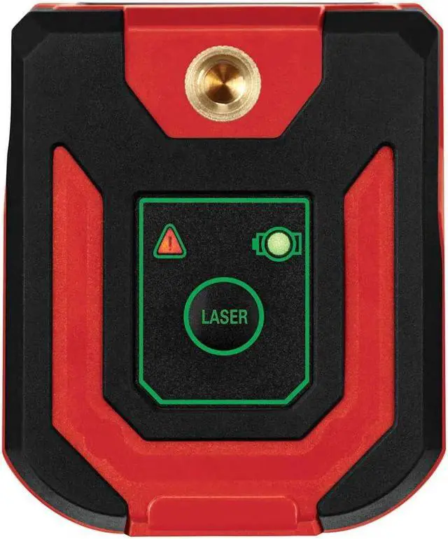 Alt view image 5 of 7 - Self-Leveling Green Cross Line Laser with Projected Measuring Marks - LL932401,Red/Black
