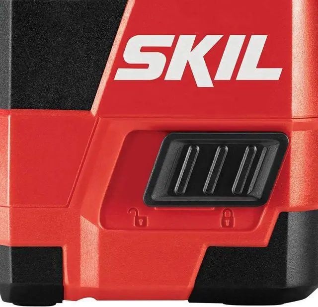 Alt view image 6 of 7 - Self-Leveling Green Cross Line Laser with Projected Measuring Marks - LL932401,Red/Black