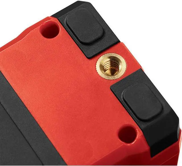 Alt view image 7 of 7 - Self-Leveling Green Cross Line Laser with Projected Measuring Marks - LL932401,Red/Black