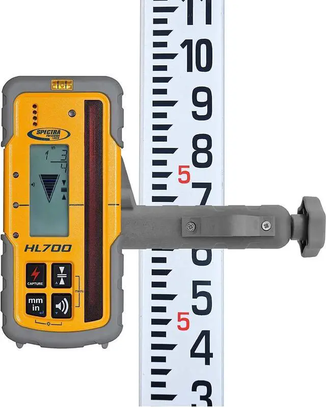 Alt view image 6 of 7 - HL700 Digital Readout Receiver for Basic & Advanced Performance, Huge 5 in (12.7 cm) Reception Height, Front & Rear LCD Displays, Waterproof and Weatherproof