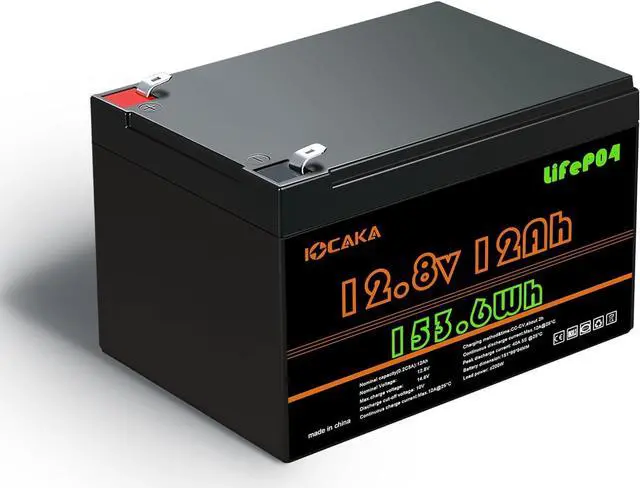Main image of 12V 20Ah Battery, 4000+ Cycles Rechargeable Lithium Battery, Built-in BMS, Perfect for Ride on Toys, Scooters, Fish Finders, Small UPS