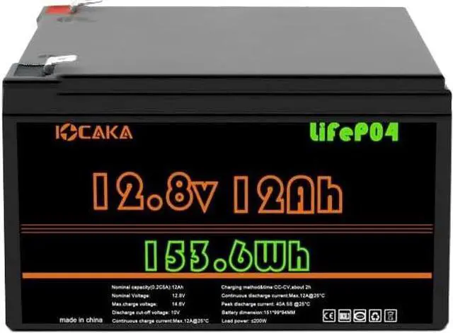 Alt view image 6 of 7 - 12V 20Ah Battery, 4000+ Cycles Rechargeable Lithium Battery, Built-in BMS, Perfect for Ride on Toys, Scooters, Fish Finders, Small UPS