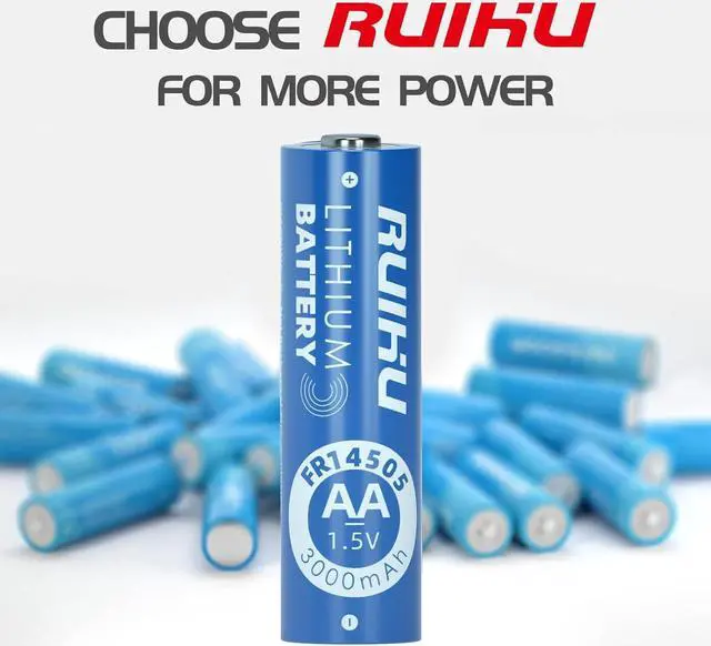 Alt view image 2 of 7 - AA Batteries 72 Pack Lithium Iron Double A Batteries 1.5V 3000mAh Longer Lasting AA Lithium Batteries for Blink Camera, Blink Battery Replacement Non-Rechargeable(Lithium AA-72 Count)