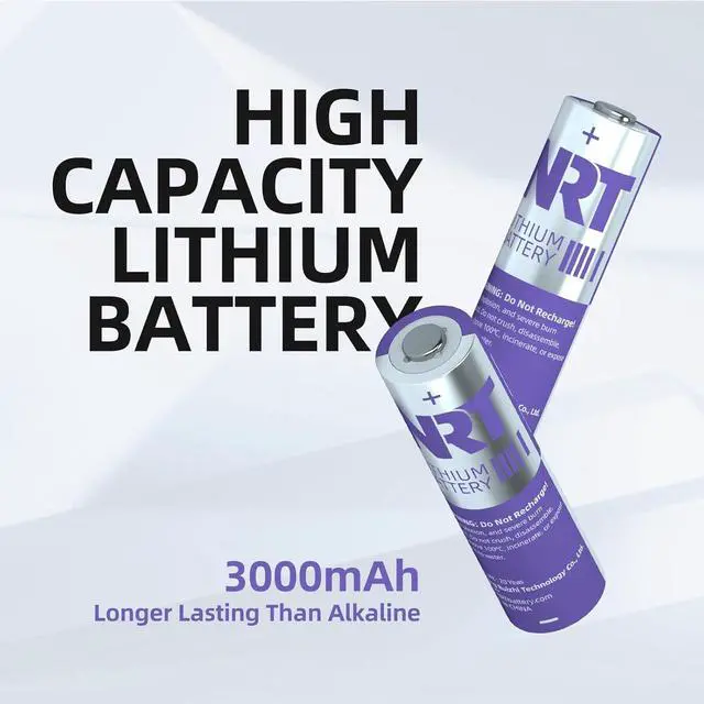 Alt view image 5 of 7 - AA Batteries 48 Pack Lithium Iron Double A Batteries 1.5V 3000mAh Longer Lasting AA Lithium Batteries for Blink Camera, Blink Battery Replacement Non-Rechargeable(Lithium AA-48 Count)