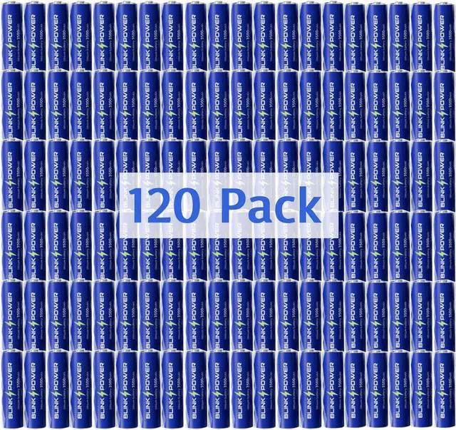 Main image of Lithium Batteries AA 120 Pack, 3500mAh NO.1 Lasting 1.5V Double A Lithium Battery Non-Rechargeable