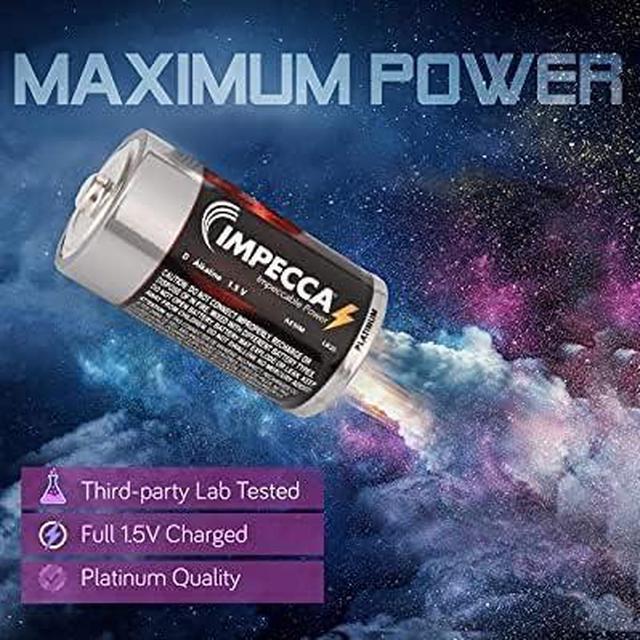Alt view image 4 of 7 - 400-Count AA batteries High Energy Premium Alkaline Battery 1.5 V (4 Boxes of 100 Batteries - AA Size), Ideal for Office/Wholesale/Medical/Education/Home