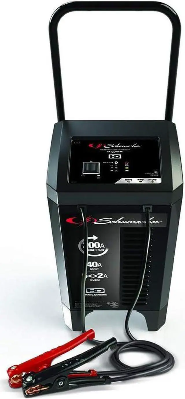 Main image of Battery Charger with Engine Starter, Boost, and Maintainer - 250 Amp/40 Amp, 6V/12V - for Cars, Trucks, SUVs, Marine, RV Batteries