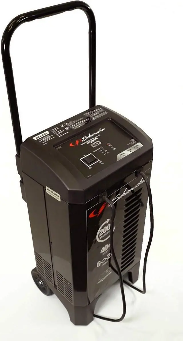Alt view image 3 of 6 - Battery Charger with Engine Starter, Boost, and Maintainer - 250 Amp/40 Amp, 6V/12V - for Cars, Trucks, SUVs, Marine, RV Batteries