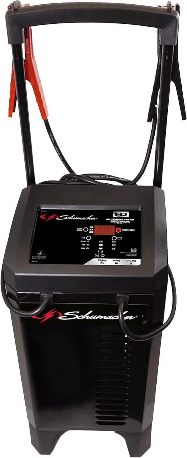 Alt view image 6 of 6 - Battery Charger with Engine Starter, Boost, and Maintainer - 250 Amp/40 Amp, 6V/12V - for Cars, Trucks, SUVs, Marine, RV Batteries