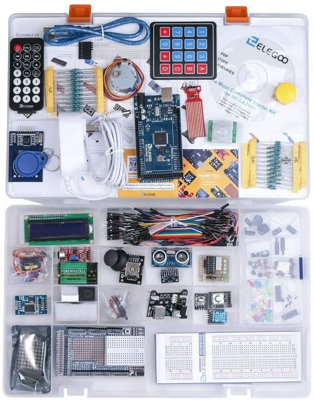 Alt view image 3 of 7 - Mega R3 Project The Most Complete Ultimate Starter Kit with Tutorial Compatible with Arduino IDE