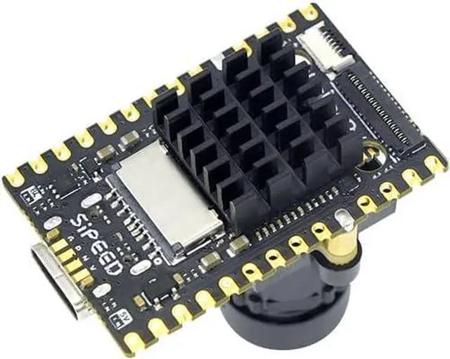 Alt view image 3 of 7 - 1TOPS NPU RISCV Development Board, 256MB DDR3 C906 RISC-V CPU SBC, AI Smart Vision Sensor for AI Face Recognition/Object Tracking, Support Phython C/C++ Programming (MaixCAM Module)
