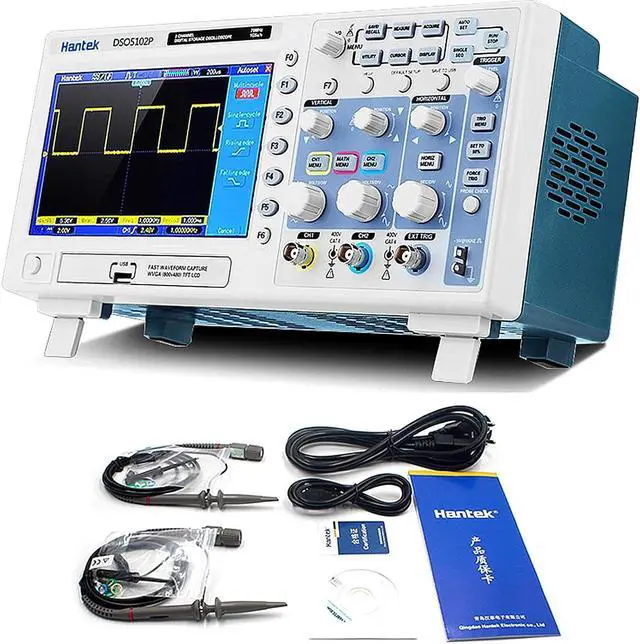 Main image of DSO5102P USB Storage Oscilloscope Oszilloskope 2 Channels 100MHz 1GSa/s