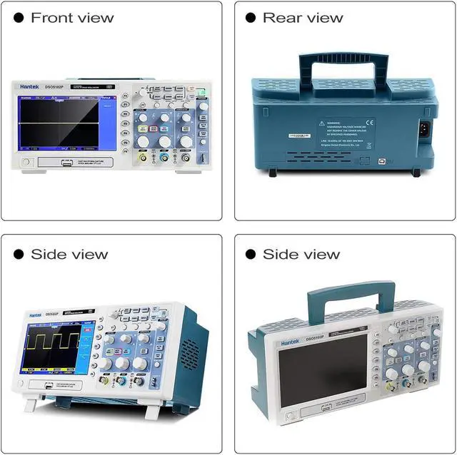 Alt view image 3 of 7 - DSO5102P USB Storage Oscilloscope Oszilloskope 2 Channels 100MHz 1GSa/s