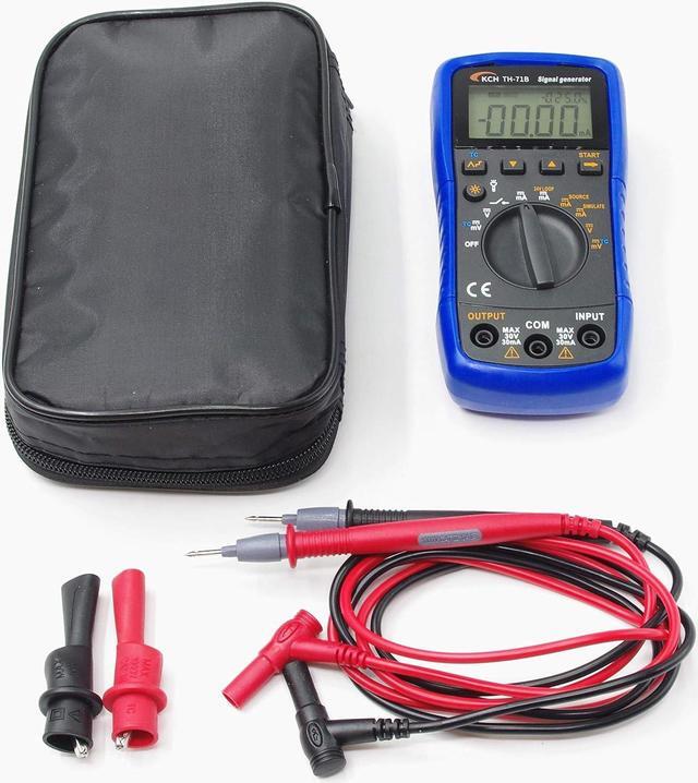 Main image of TH-71B Handheld Signal Generator Source Simulator Meter,DC Voltage Current Thermocouple K/E/J/T/B/R/S/N,24V Loop,V / mA Step Output