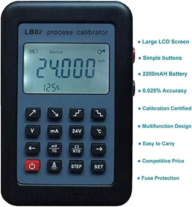 Alt view image 3 of 6 - LB78 Signal Generator, 4-20mA /0-10V/mV Current Voltage Signal Generator Signal Source Calibrator Signal Tester (LB78)