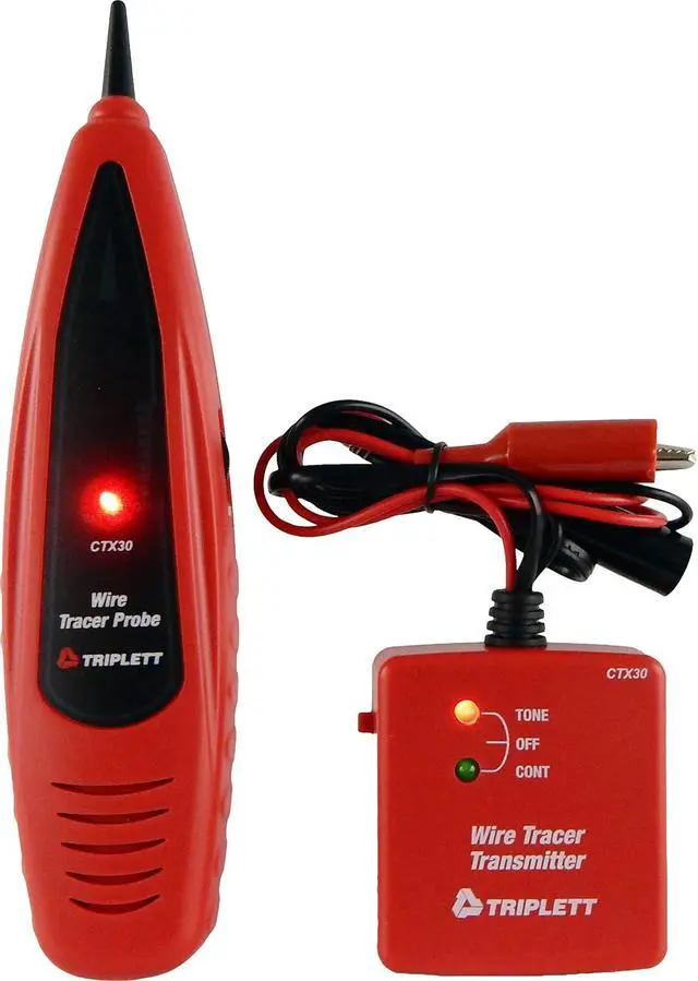 Alt view image 4 of 7 - 3399 Fox & Hound Premium Tone and Probe Wire Tracing Kit Generates Multiple Tones with Adjustable Sensitivity for Electrical Wire, LAN Cable, Telephone,Black