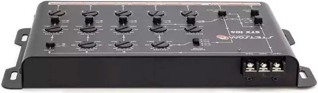 Alt view image 6 of 7 - STX 104 PRO - Crossover, 5 Way Channels, Digital Electronic Car Audio, Output Signal Processor, Car Audio Crossover High Precision, Audio Crossover, Crossover Adjustment, Audio Equalization
