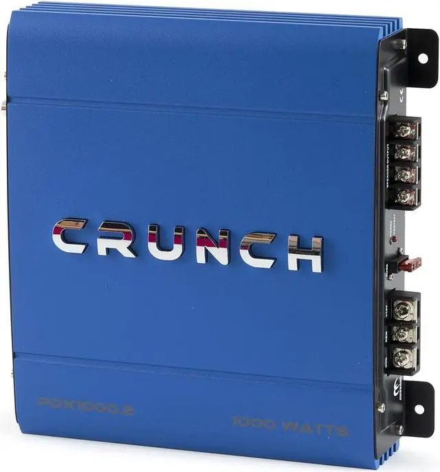 Main image of PDX-1000.2 PowerDriveX 1000 Watt 2 Channel Exclusive Blue A/B Car Audio Stereo Amplifier System with Flexible Installation